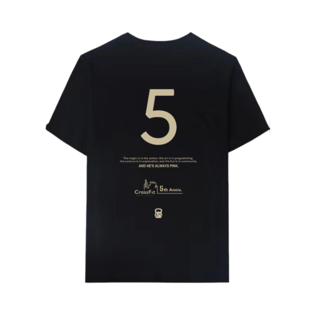 【予約販売】クロスフィット尼崎5周年記念Tシャツ(送料無料)