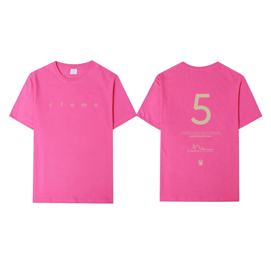 【予約販売】クロスフィット尼崎5周年記念Tシャツ(送料無料)